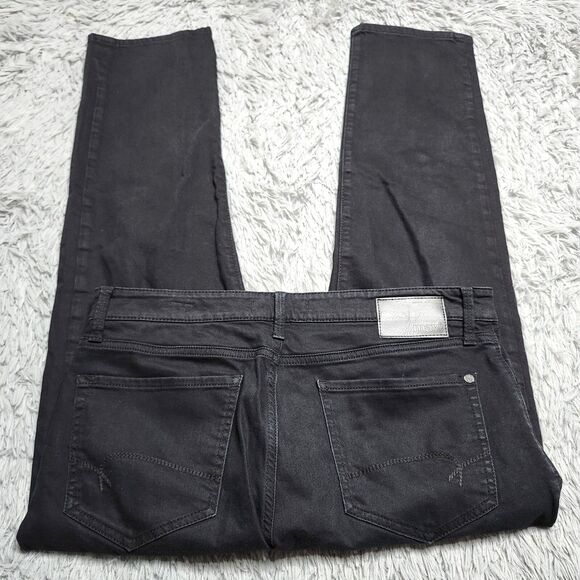 Mavi Zach Jeans Mens Size 34x30 Straight Leg Stretch Denim Black Measures 36x30‎ - Picture 4 of 13